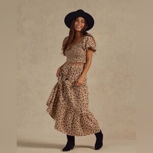 Rylee + Cru Joelle Skirt - Golden Garden